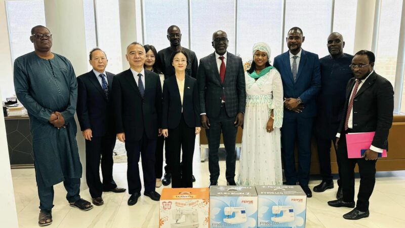 FORMATION PROFESSIONNELLE : Le Sénégal et la Chine explorent les pistes de coopération