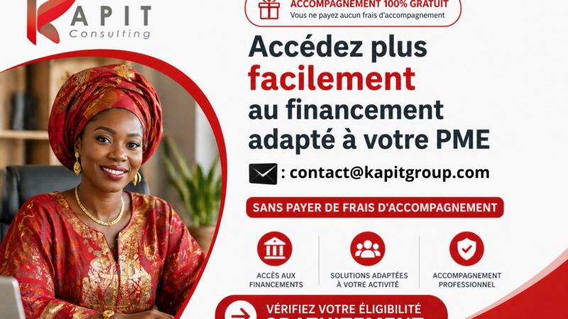 BonjourVous êtes entrepreneur, PME, startup ou porteur de projet ?